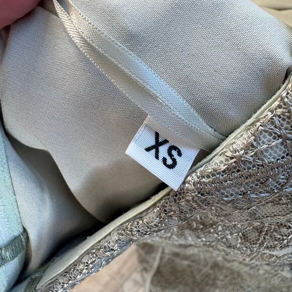 MISHA Collection Milly Sage Green Lace Corset Dress NWT Size XS - Picture 6 of 9